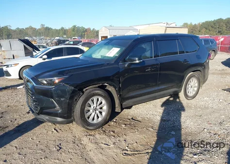 2024 Toyota Grand Highlander Xle z USA, uszkodzony, nr VIN 5TDAAAA55RS007781